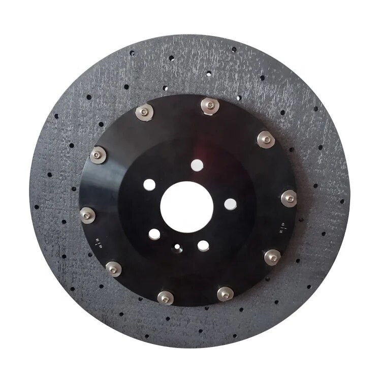 Auto Spare Parts Racing Car Carbon Ceramic Brake Rotors With Special Brake Pad Automobile Ceramic Brake Disc for Sports Car