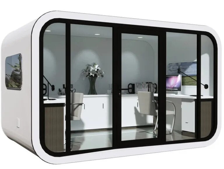 Prefab Hotel Container House, Luxury Steel Structure Prefabricated Building carbin, Smart Housing Box