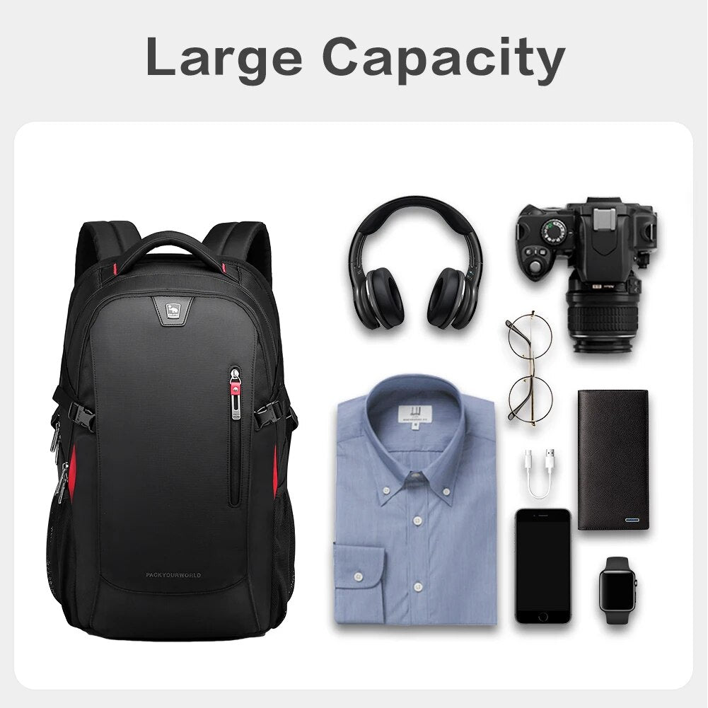 OIWAS Fashion Men's Backpack Oxford Laptop Bags Casual Student Waterproof SchoolBag Travel Large Capacity Bag For Teenager Women