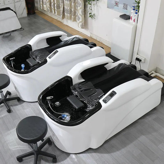 Spa Hairdressing Shampoo Chair Salon Professional Water Circulation Shampoo Chair For Hair Salon Les Chaises Furniture XY50SC