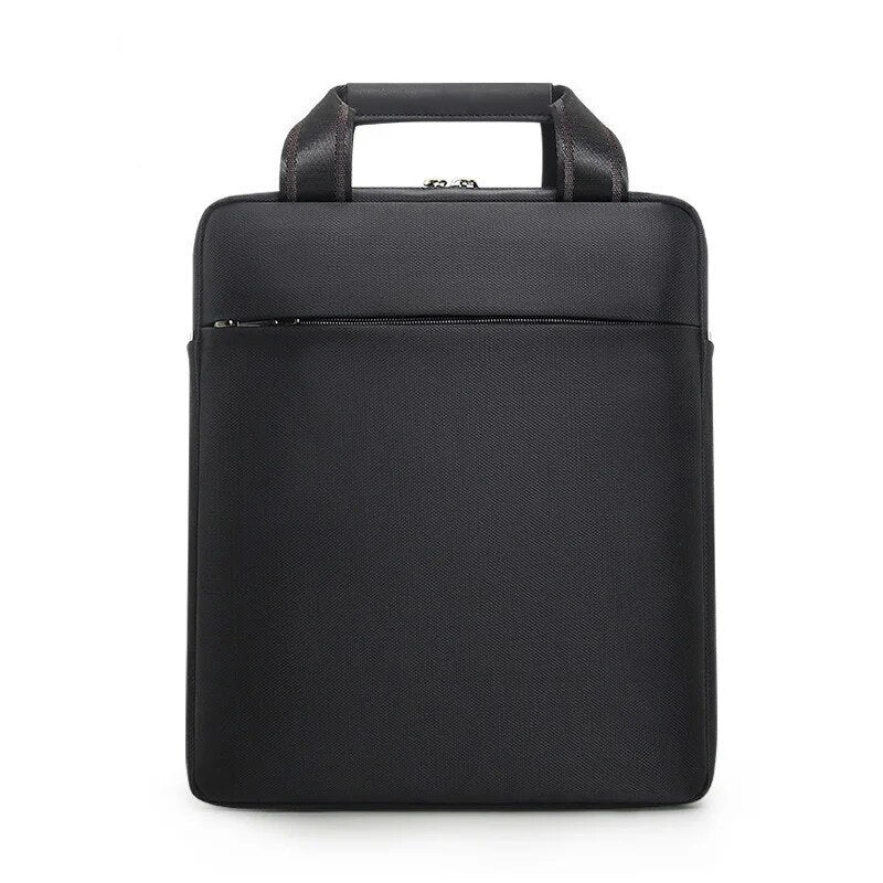 Men Small Briefcase Vertical Document Pack Men's Single Shoulder 12-inch IPAD Bag Male Waterproof Nylon Messenger Bag Sac Homme