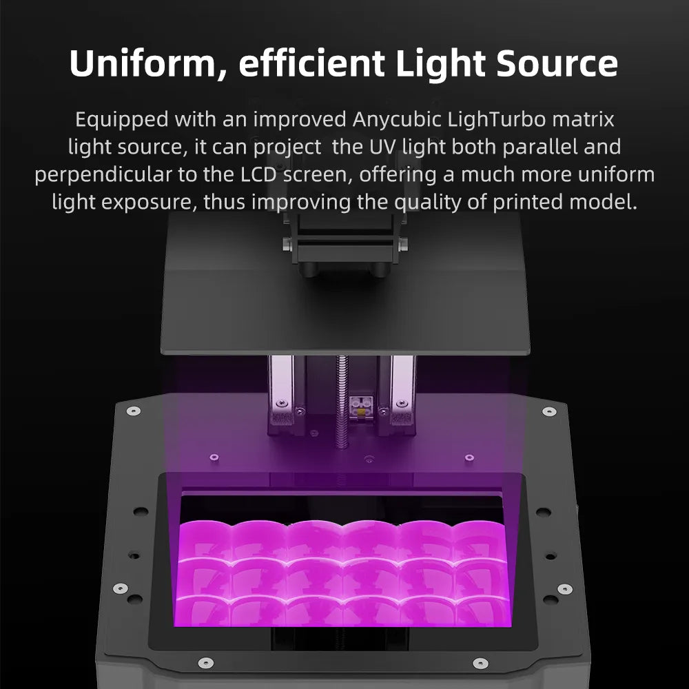 ANYCUBIC Photon Mono X2 3D Printer 9.1 inch 4K Monochrome LCD UV Resin Printers 3D Printing 60mm/h High Speed SLA 3D Printer