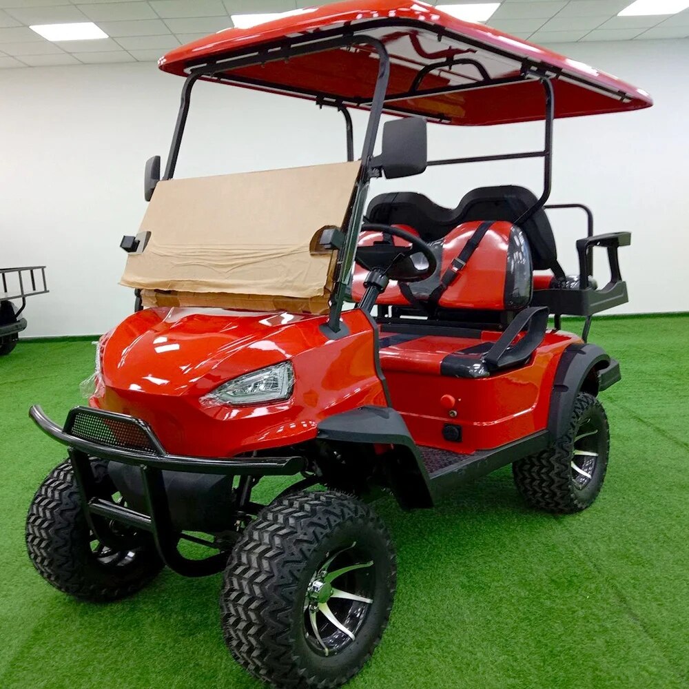 Factory price Customized luxury zone Electric Golf Cart club car 2 4 6 Seater street legal Golf buggy With lift seat