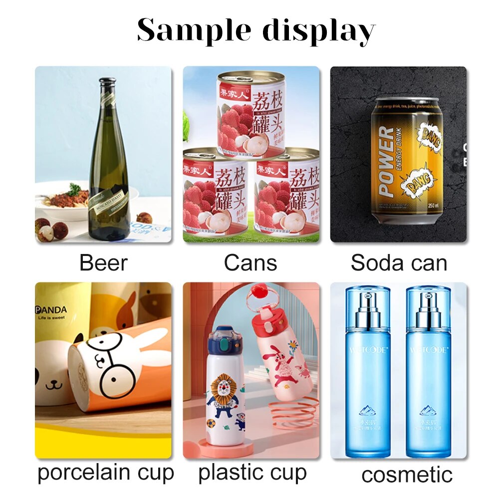 Cylinder uv printer Rotary uv flatbed printer with G5i Print head for water cup  Wine Bottle Beer Cup Cosmetic Bottle uv print