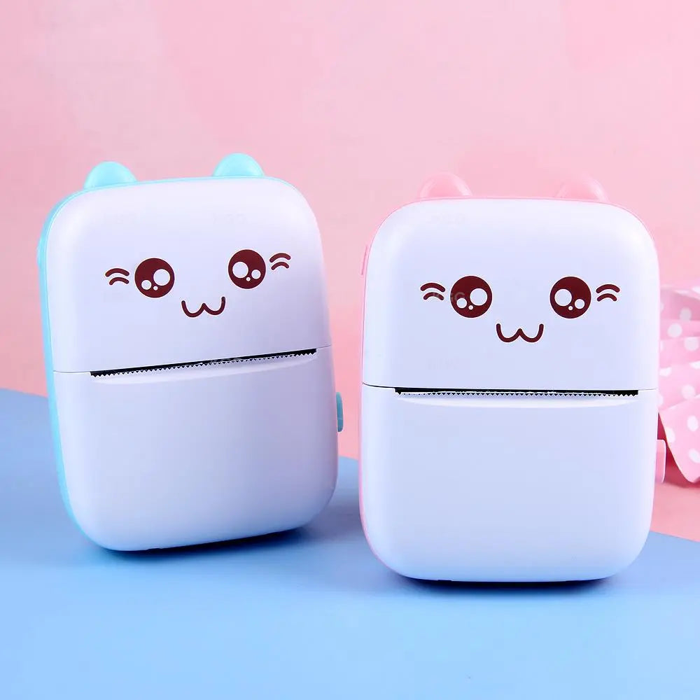 Mini Printer Portable Thermal Printer Photo Lable Printing Pocket Printer 57mm Printing Wireless BT 200dpi Android IOS Printers