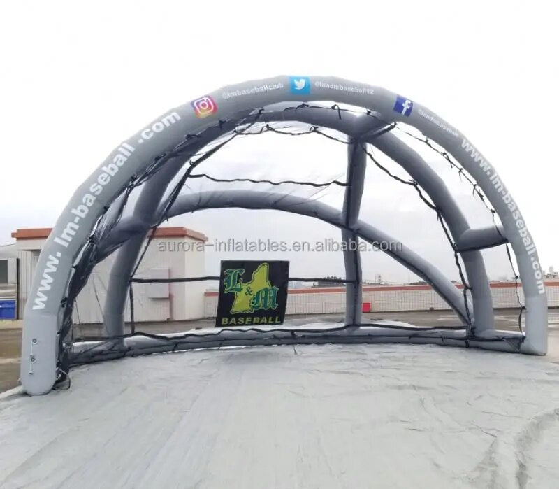 Commercial Wholesale Inflatable Baseball Batting Cage for Sports Game
