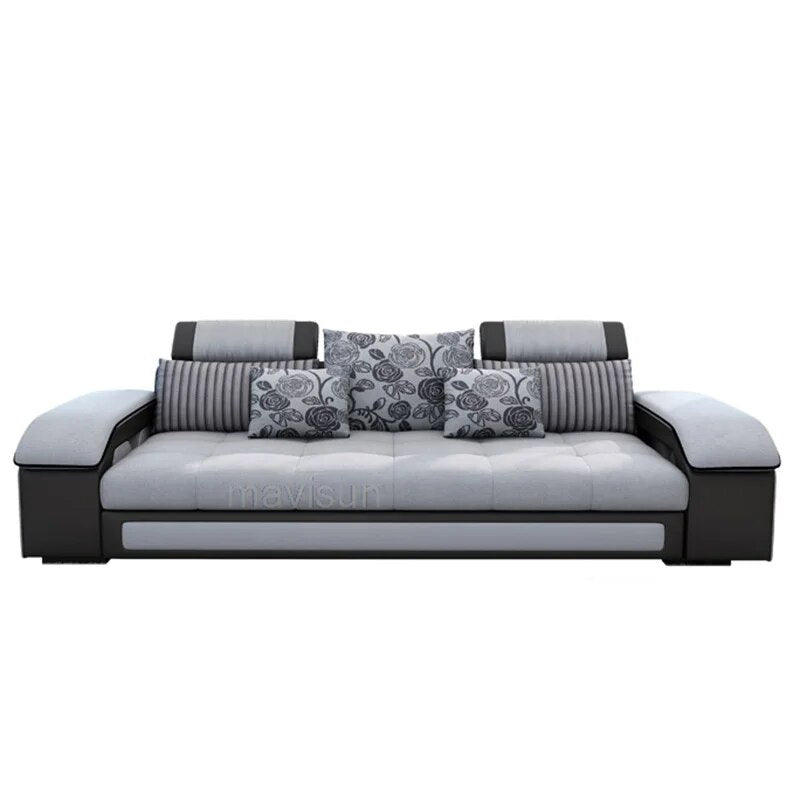 Modern Multifunctional Corner Sofa Set Living Room Minimalist Sofa L Shape 3 Seat Couch Luxury Fauteuils Salon Furniture Home