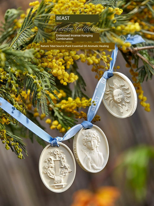 TheBeast THEBEAST Goddess Garland Plaster Incense Hanging Car Perfume Fragrance Car Fragrance Wedding Gift