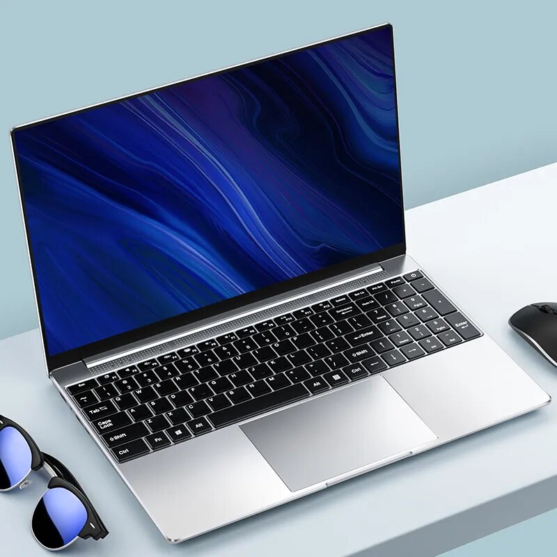 Dropshipping Notbook New 15.6inch Cheap Laptops Business Office Student Thin Light Gaming Laptop PC SSD 512GB 1TB Computador