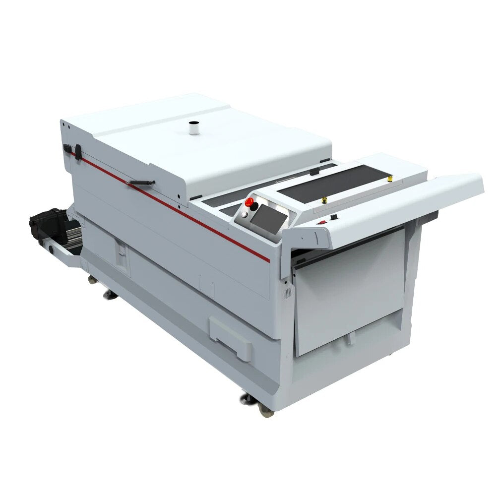 US Stock CALCA 24inch DTF Printing System with 4pcs I3200-A1 Printheads DTF Printer Automatic Recycling Powder Shaker and Dryer