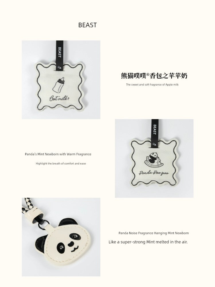 TheBeast THEBEAST Panda Series Car Fragrance Car Perfume Fragrance Air Outlet Decoration Wedding Gift