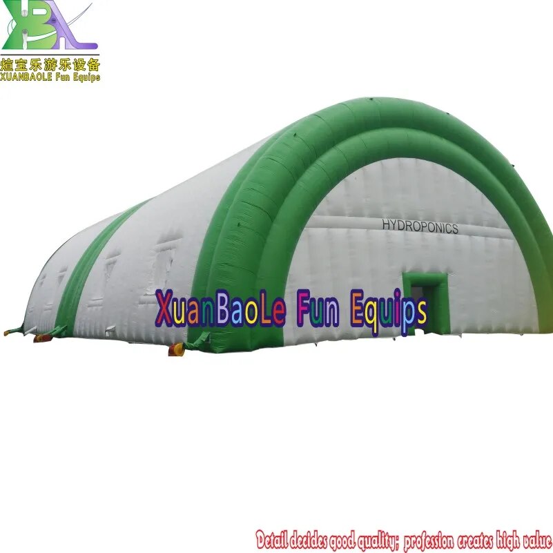 50ft H Inflatable Workshop Badminton Tennis Basketball Court Tent Air Dome Camping Tent
