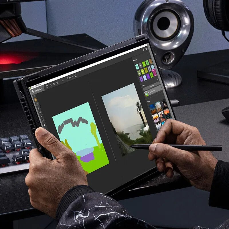 Asus ROG Zephyrus GV601 Flip version Slim Laptop i9-13900H RTX4060/RTX4070 2.5K 240Hz 16 Inch Touch screen Computer Notebook