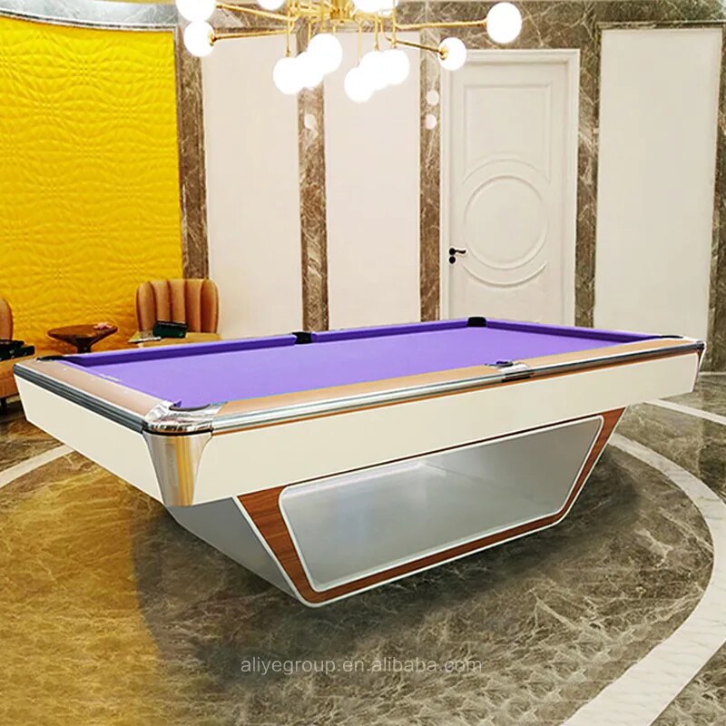 Fancy indoor billiard table standard household  and table tennis table with American black eight