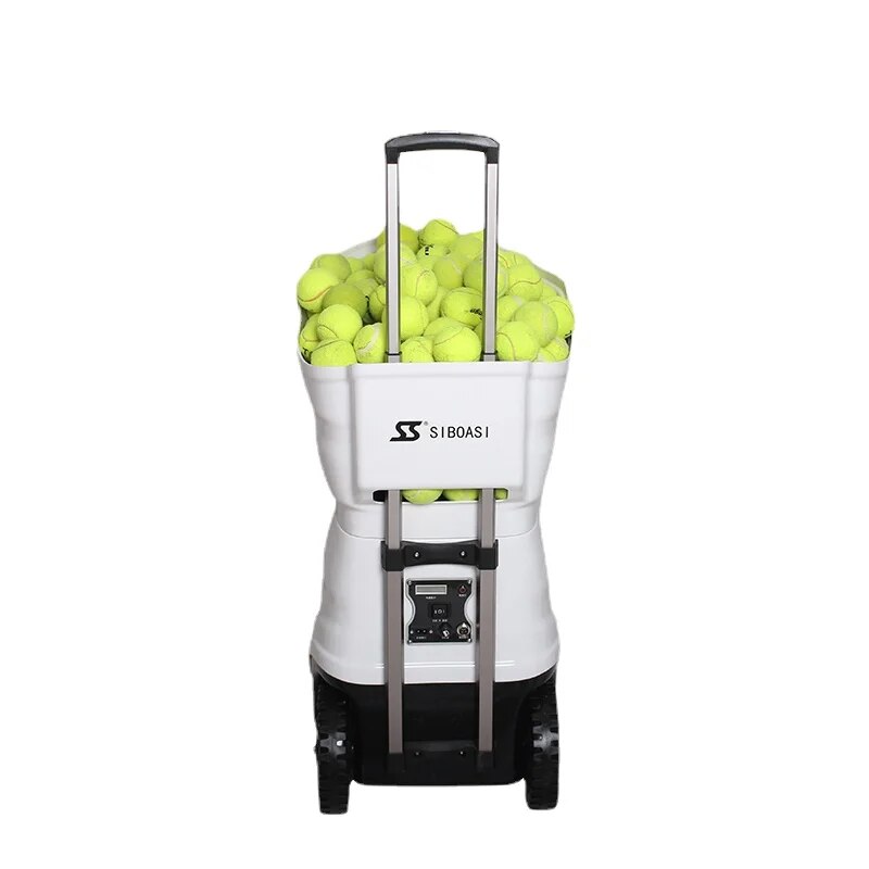 High- End Automatic Remote Control Tennis Ball Training & Feeding Machine