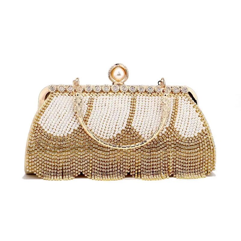 Retro Vintage Fashion Luxury Shell Bags Bag Chain Women Shoulder Crossbody Bag Women's Handbags Purses Top Handle Bag Canvas