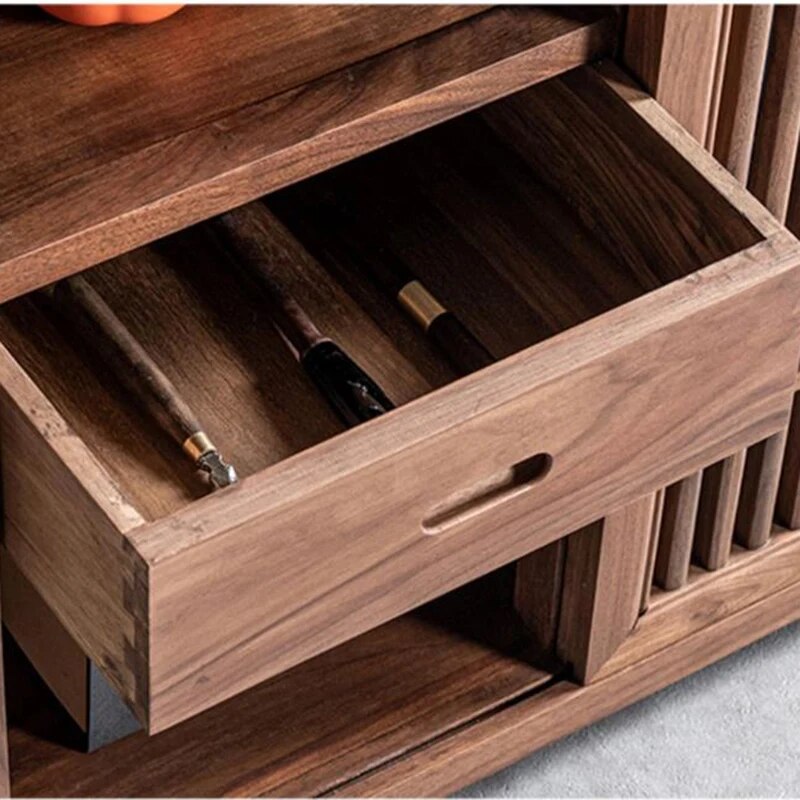 Curio Kitchen Cabinet Sideboard Storage Wood Display Cupboard Kitchen Cabinet Vintage Muebles De Cocinas Modernos Furniture