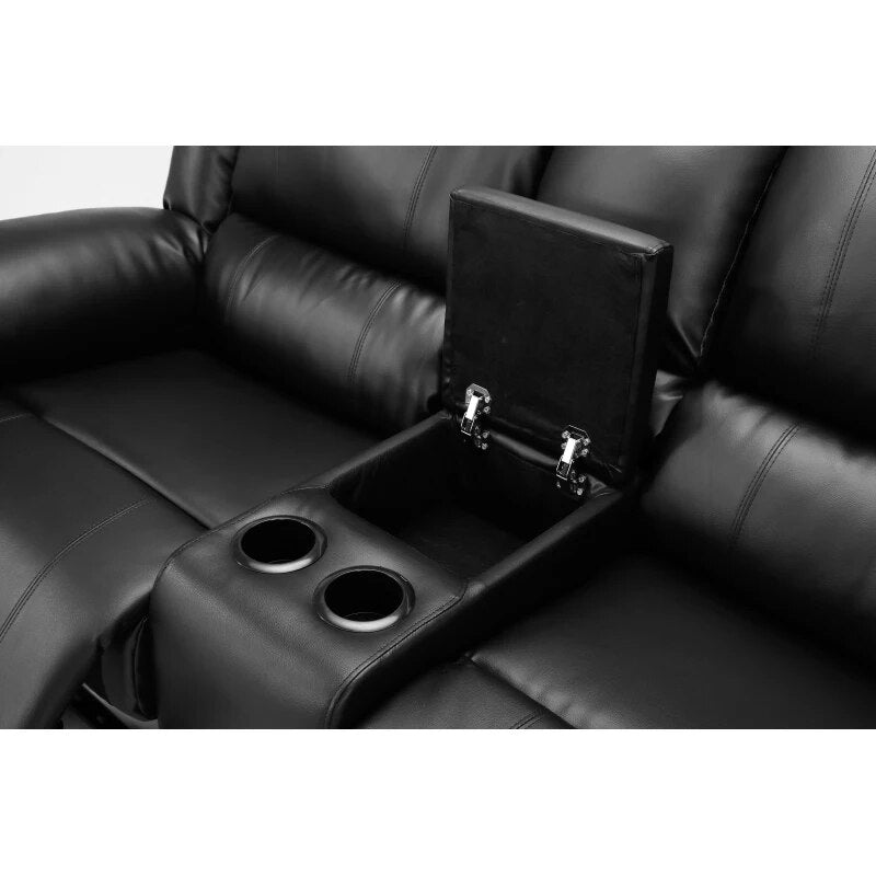 Modern Light Luxury PU Leather Sofa Waterproof Wear-resistant and Durable Comfortable Reclining Living Room Sofa Furniture