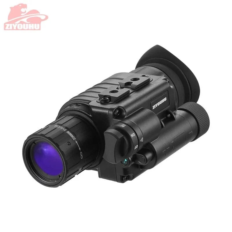 ZIYOUHU Infrared Night Vision Device, Monocular Telescope, Green Imaging, Knob Type, Camera, Outdoor Hunting Equipment