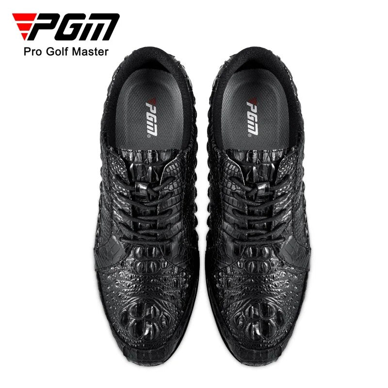 Send Socks!Men Black Sneakers 2022Golf Ultra Light 720g Sports Play Leather Male Waterproof Soft Midsole Non-Slip Sole Shoes pgm