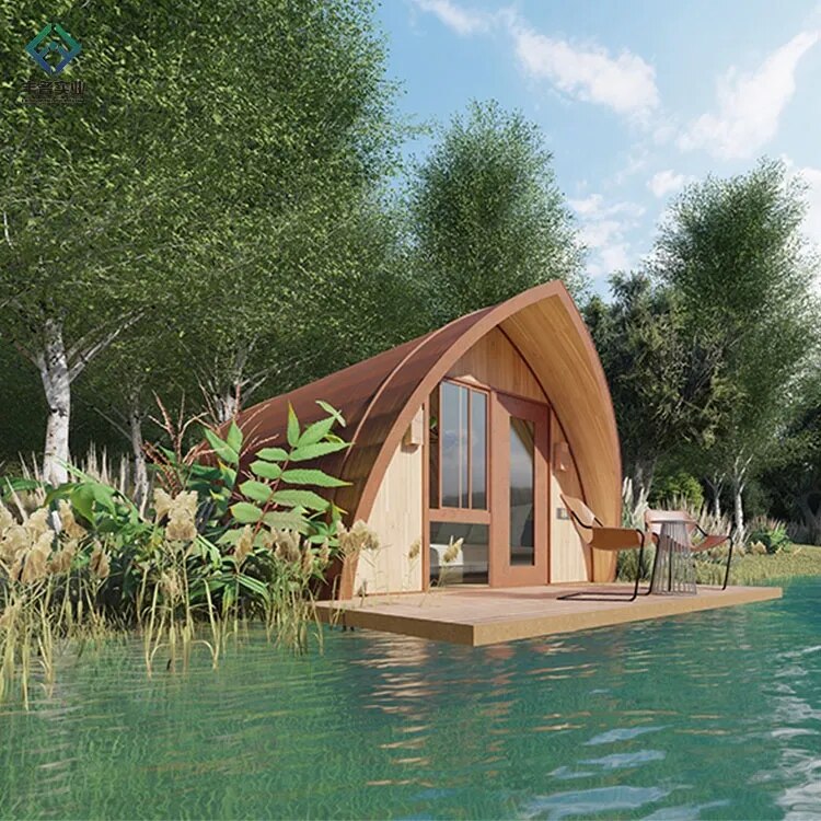 Prefabricated Boat Rooms on the River modern Eco-Friendly Portable Homes Tiny House