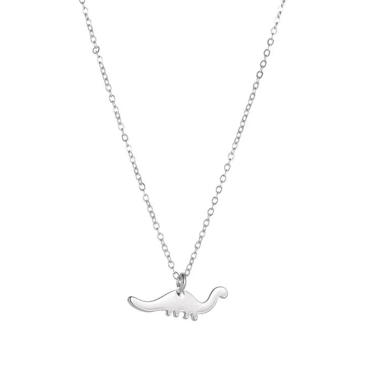 Small Animal Dinosaur Pendant Necklace