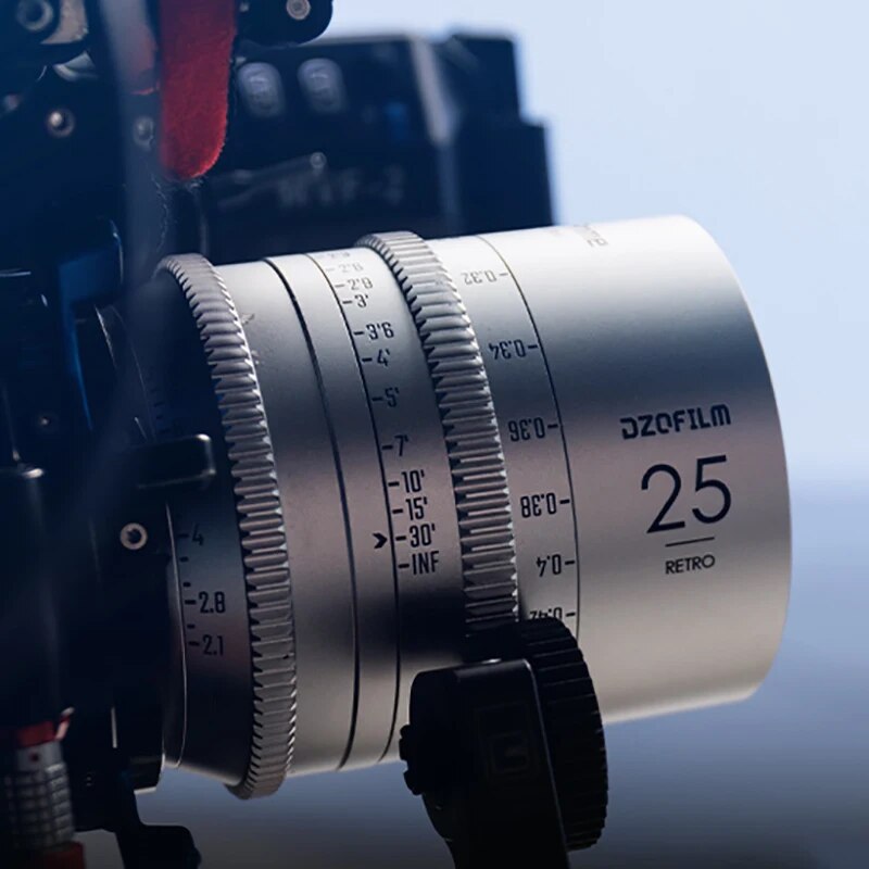 DZOFILM Vespid Retro Full-Frame Film 7-Lens Kit for Professional Film and Television Photography With PL / EF Mount