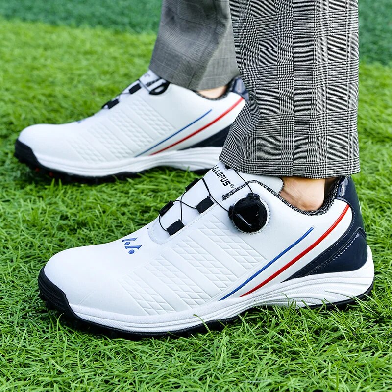 Waterproof Golf Shoes Men Golf Sneakers Outdoor Size 39-45 Walking Footwears Anti Slip Athletic Sneakers