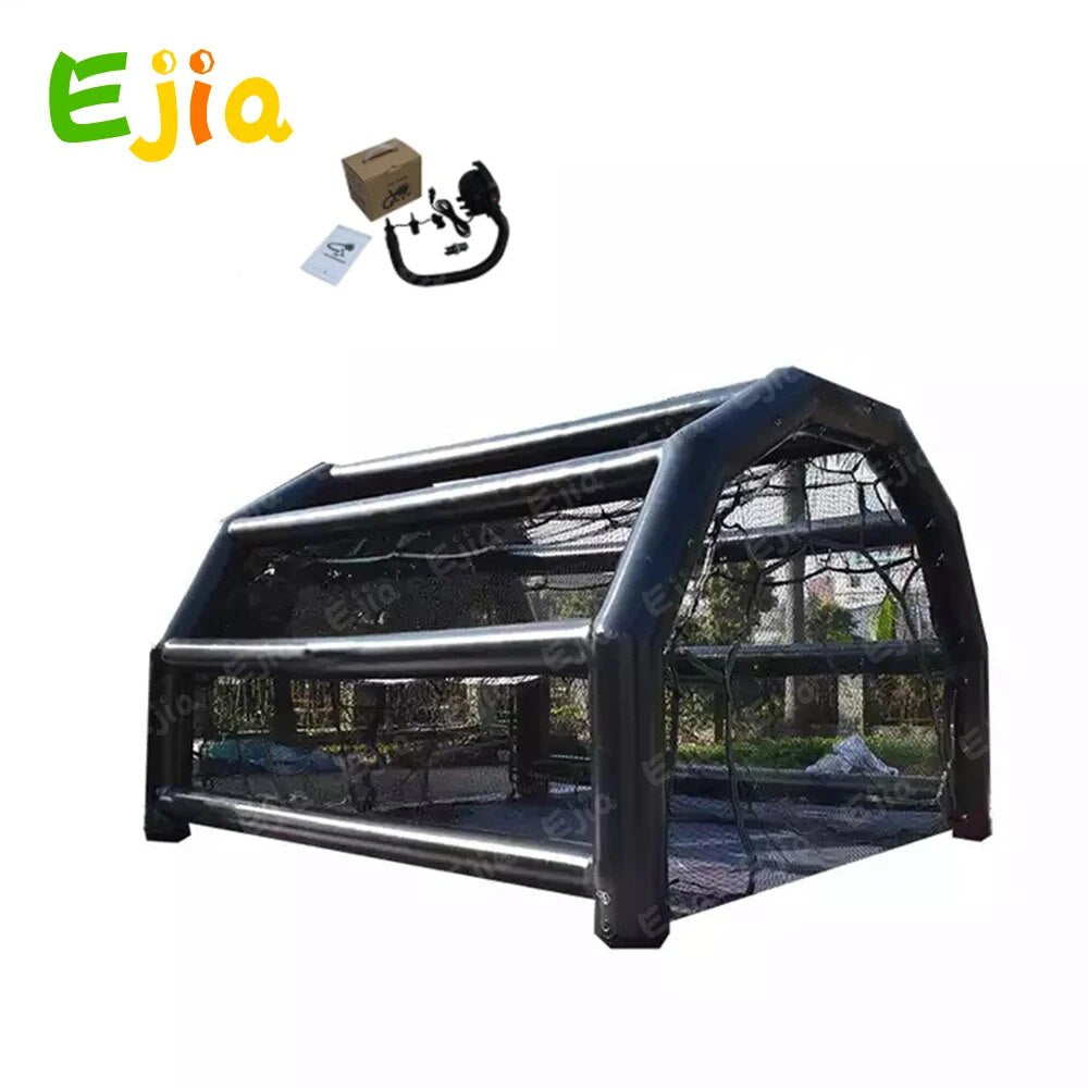 Hot Popular  Commercial Airtight Large PVC Inflatable Baseball Golf Net Sport Game Court Inflatable Batting Cage For Adult Kids