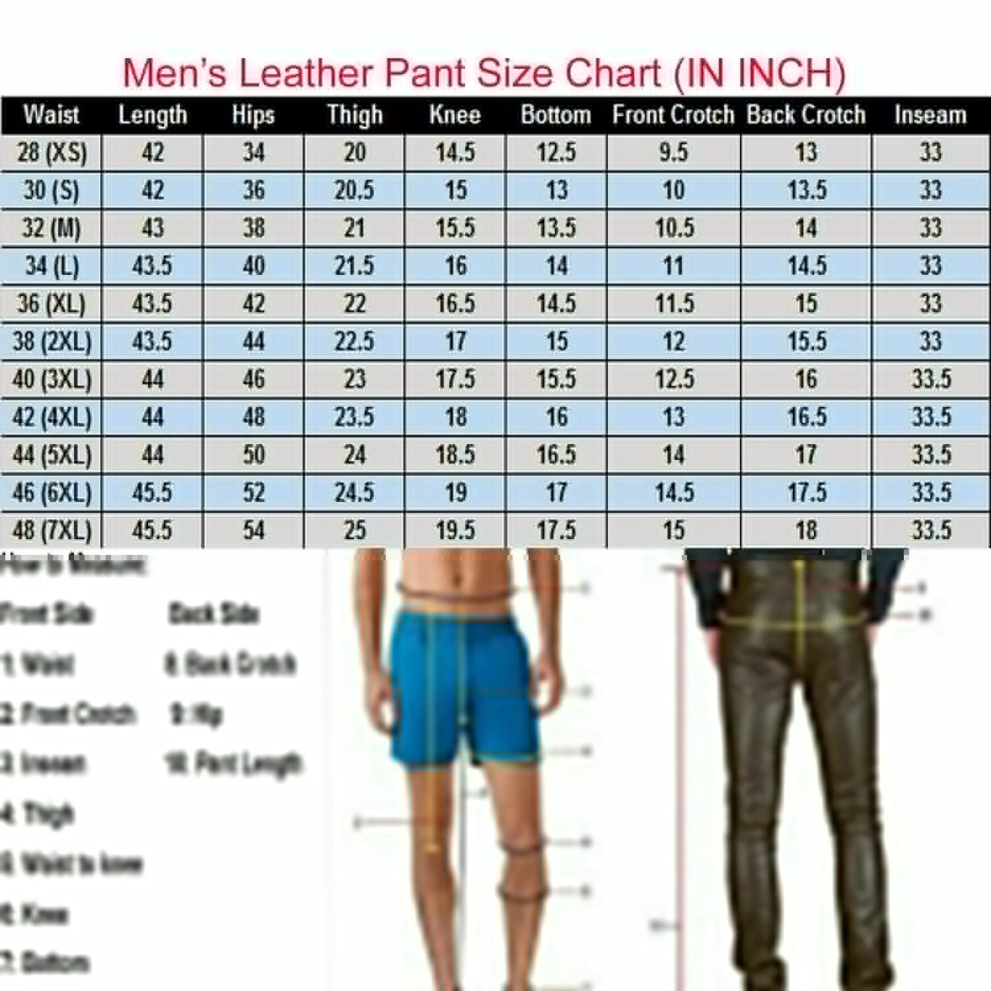 Men's Black Leather 100% Genuine Sheepskin Sports Pants European and American Fashion Trends