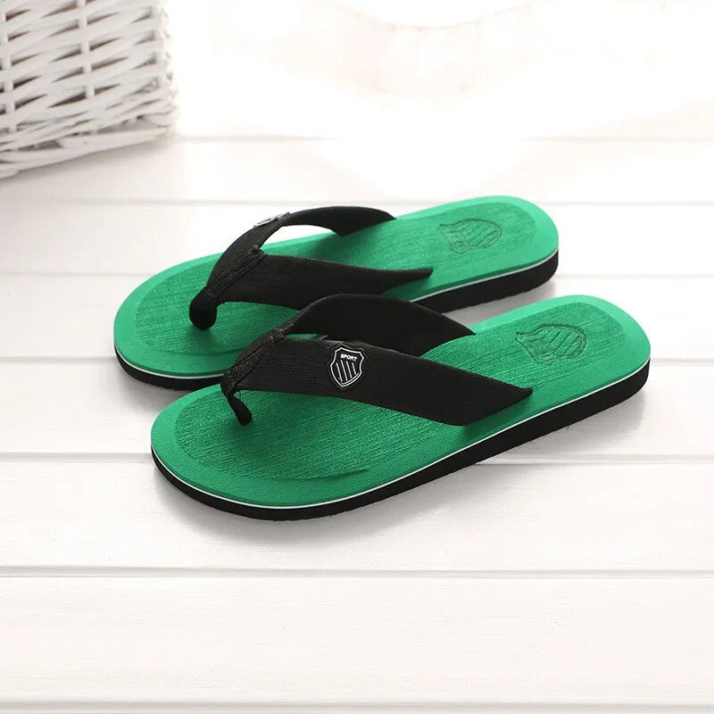 Q140 summer hot style slippers_Men's flip flops wholesale beach shoes factory direct sale slippers home slippers