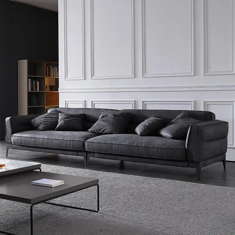 Modern Living Room Sofa Home Furniture Modern Minimalist Sofa Chairs Light Luxury Single Sofas Nordic Lazy Small Apartment Couch