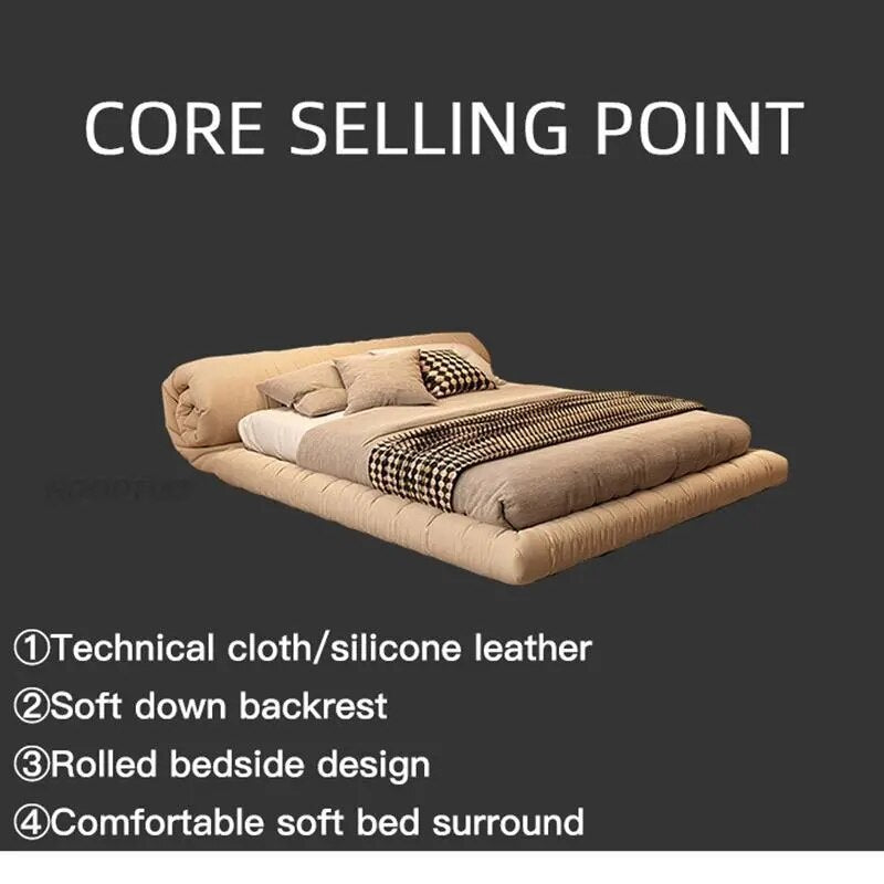 King Size Modern Bed Queen Bed Set Furniture Italian Bedroom Furniture Set Double Bed With Nightstands Mattress Home Furniture