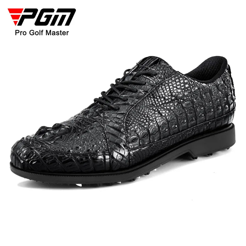 Send Socks!Men Black Sneakers 2022Golf Ultra Light 720g Sports Play Leather Male Waterproof Soft Midsole Non-Slip Sole Shoes pgm