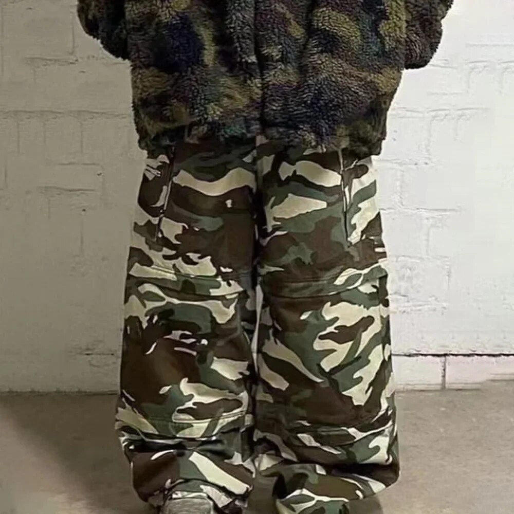 Men's Logo Camouflage Casual Pants Ngvp #nigo6766
