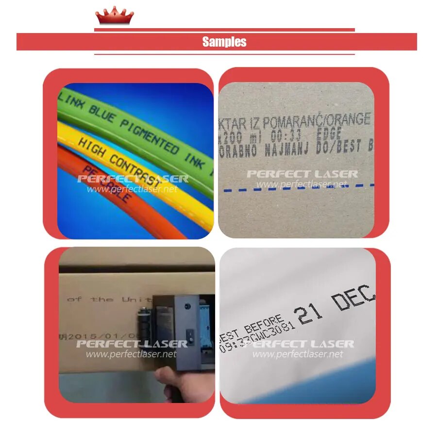 Perfect Laser Online UV Inkjet Printer Coder Coding Printing Machine High Resolution