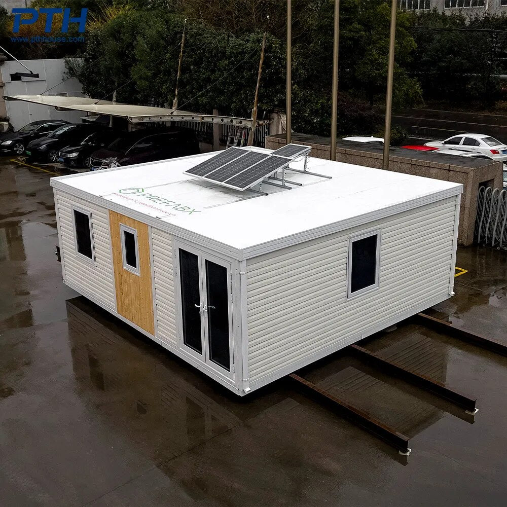 Smarthouse CE Certified Modern prefab container home green eco House modular expandable smart house