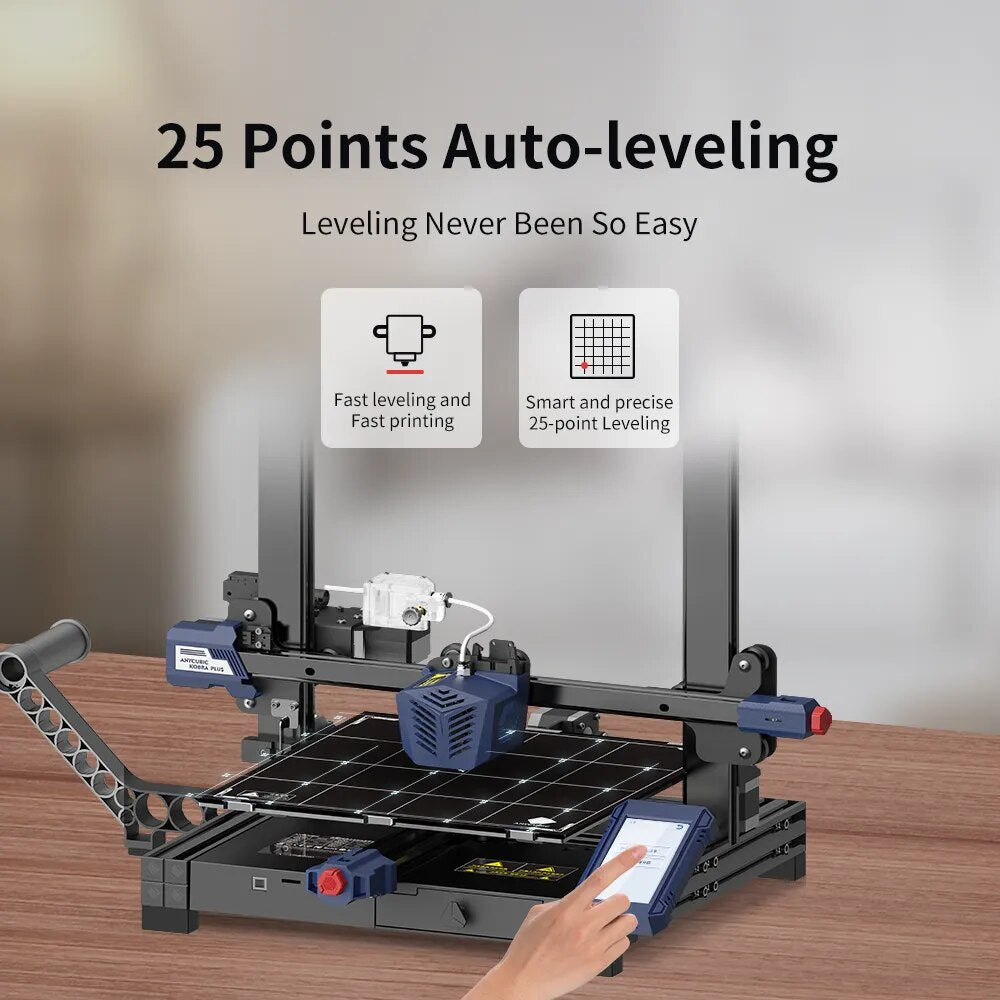 ANYCUBIC KOBRA 3D Printer FDM Series Impresora 3d Drucker Vyper ANYCUBIC KOBRA MAX Large Size Full Metal Frame 3d Printers