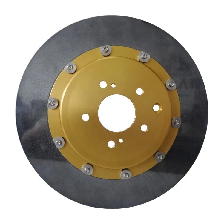 Auto Spare Parts Racing Car Carbon Ceramic Brake Rotors With Special Brake Pad Automobile Ceramic Brake Disc for Sports Car