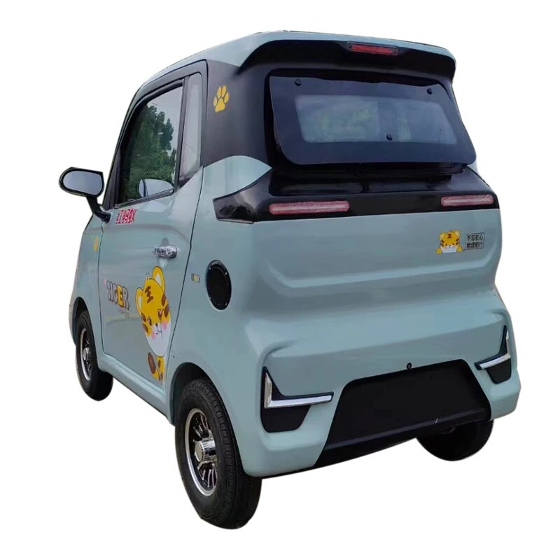 EEC Certificate COC 3 Seat Long Size Passenger Transporter Four Wheel Luxury Electric Mini car /brand new mini electric vehicle