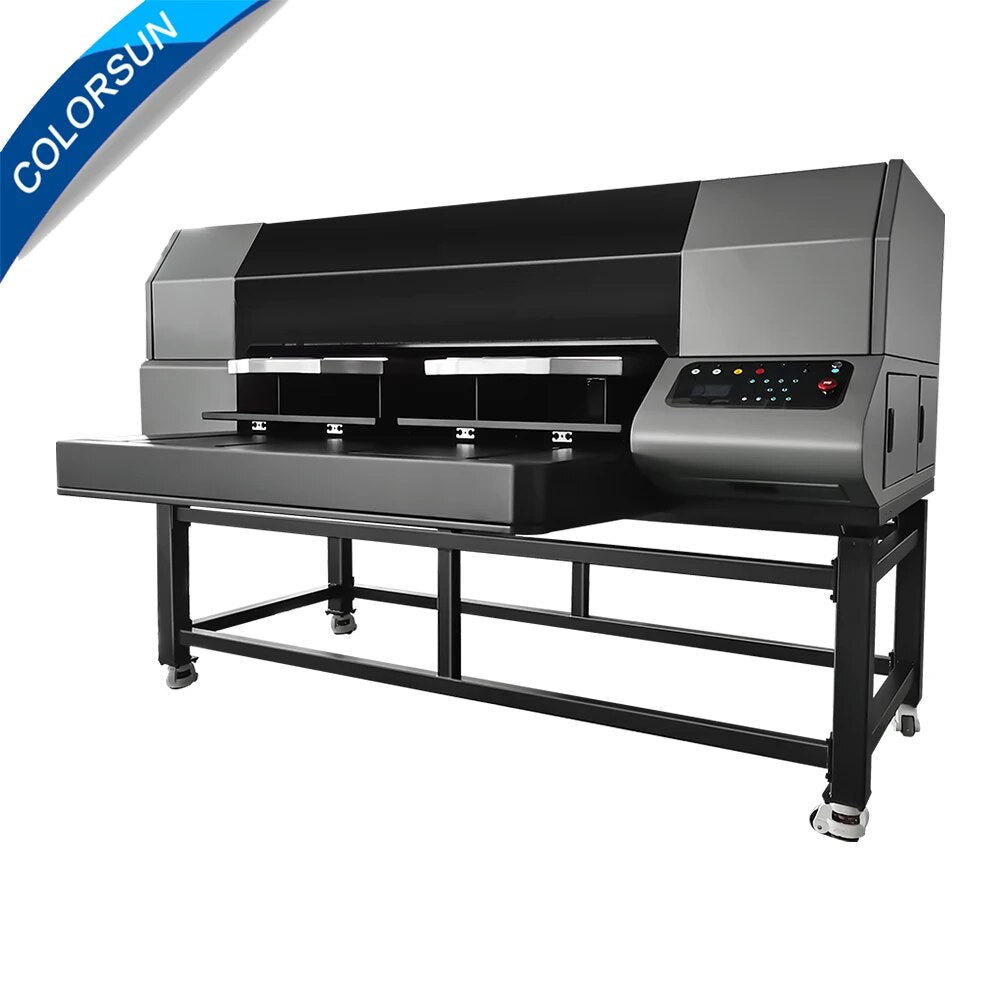 Colorsun A2 DTG Printer For Epson I3200 Digital Printing Machine Duplex DTG Printer Flatbed Printer For T-shirt Hoodies Bags