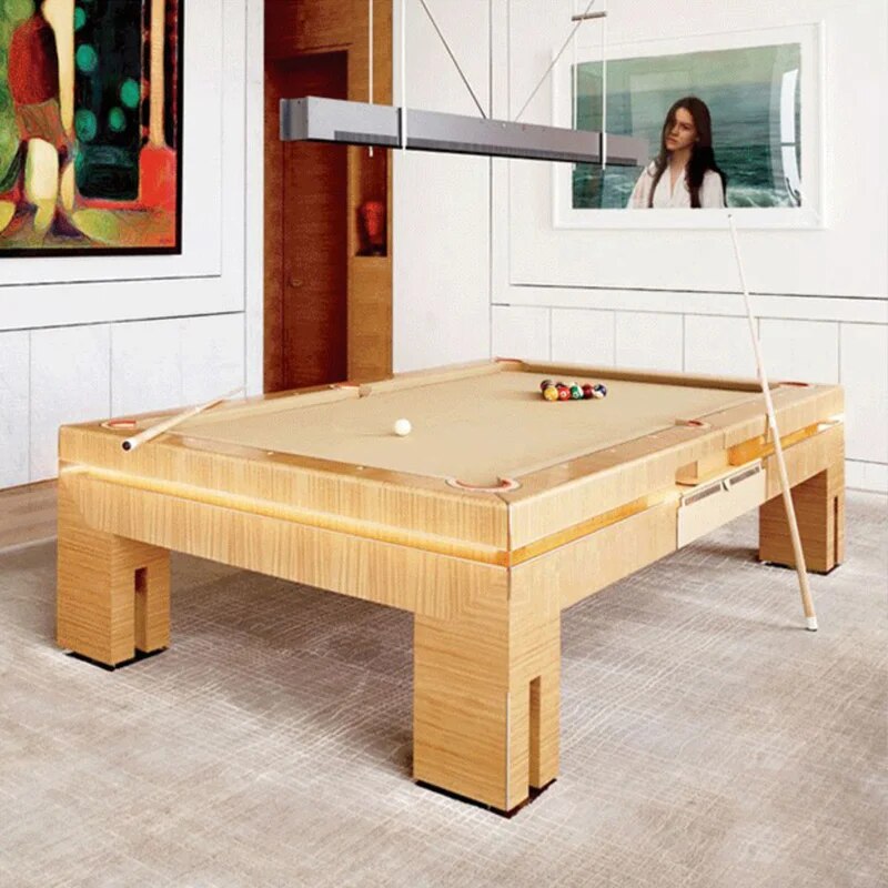Hot selling  standard American with nine-ball two-in-one billiard table and table tennis table