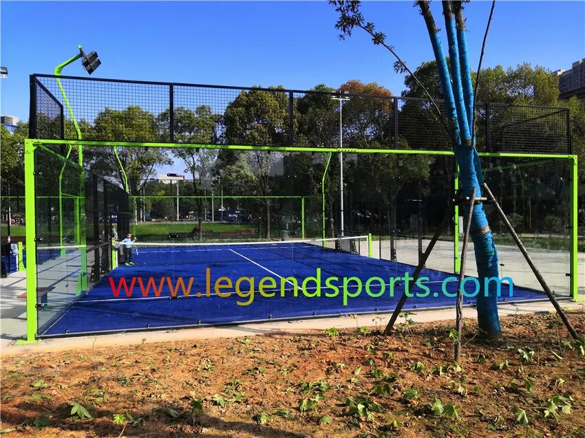 Panoramic Padel Tennis Court in China