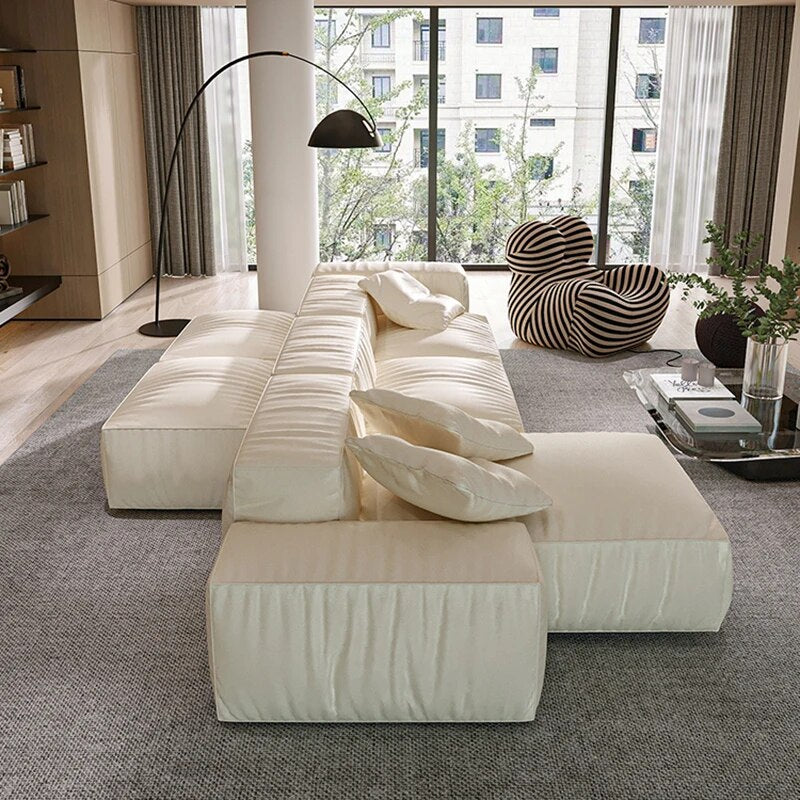 Floor Sectional Living Room Sofa Puff Sectional Sleeper Floor Living Room Sofas Cloud Japanese Muebles Para Hogar Furniture Set
