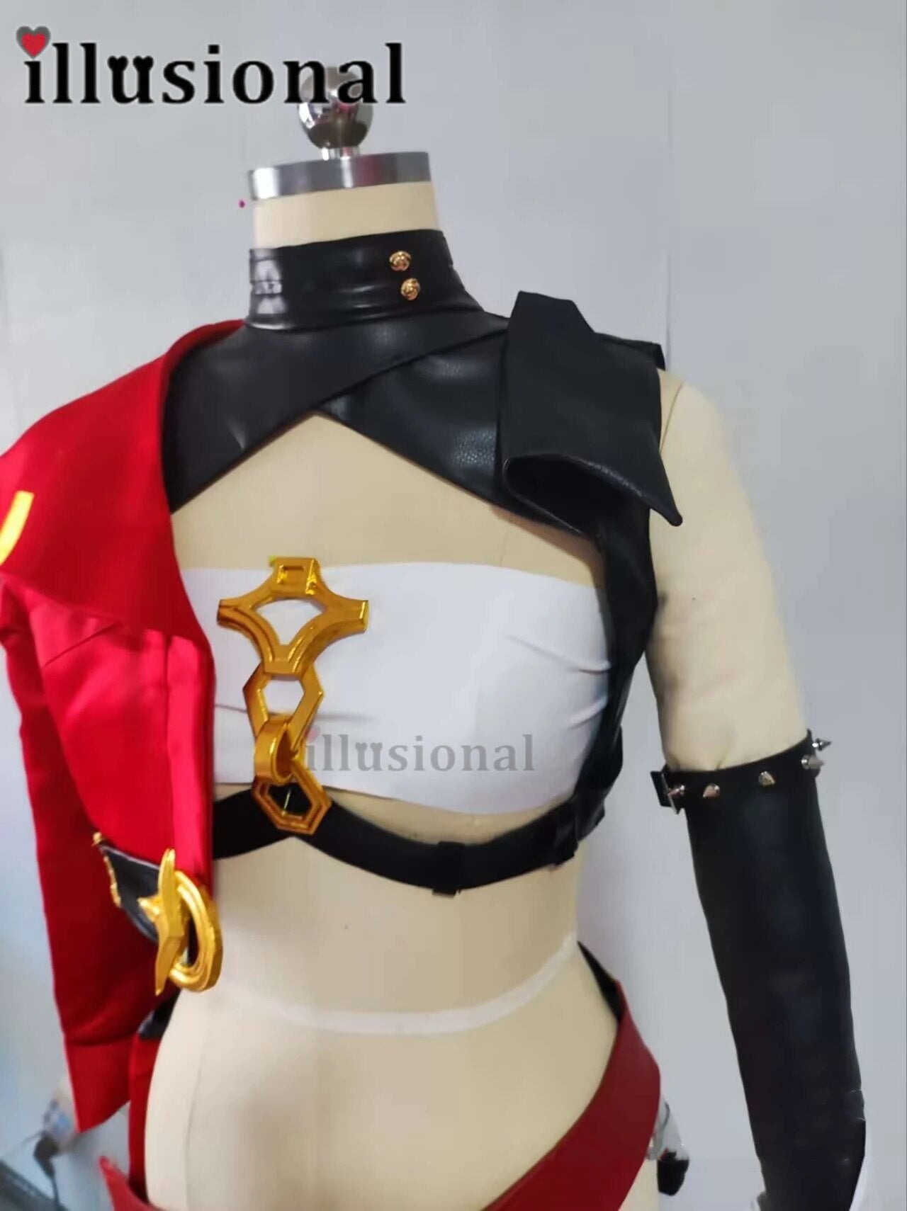 illusional Custom size made Soul-fighter Samira from LOL Desert Rose Samira Cosplay Costume Customized Game Halloween
