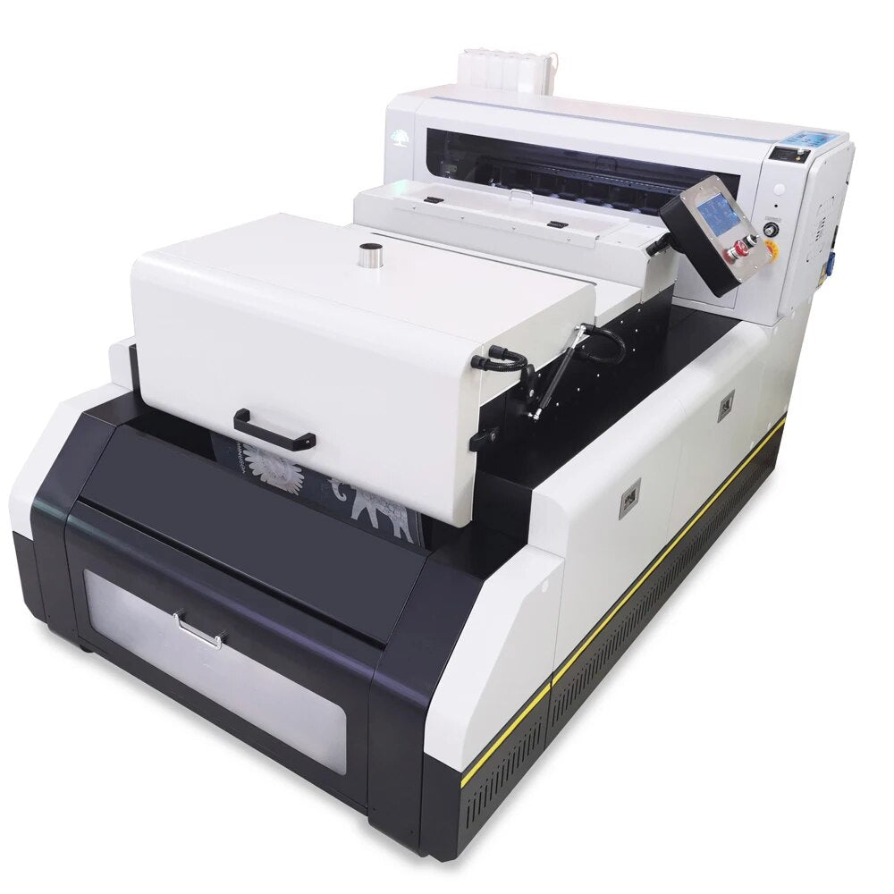 Legend Plus All In One 24in (600mm) DTF Printing System with DTF Printer Dual I3200-A1 Heads + Powder Shaker and Dryer DTF Set