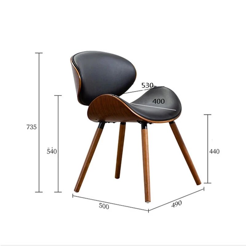 Bedroom Luxury Chair Lounge Ergonomic Throne Modern Accent Chair Living Room Dinner Kitchen Sandalye Nordic Furniture DC016