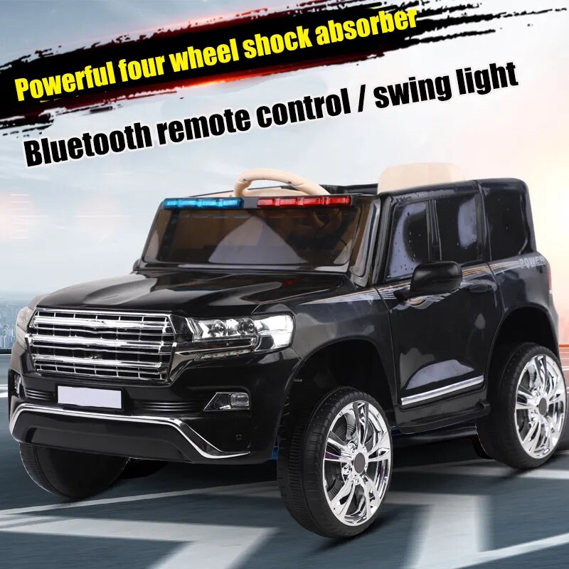 Children Electric Cars Four-wheel Drive Swing Shock Absorber Off-road Vehicle Children Riding Toy Electric Car for Kids Ride On