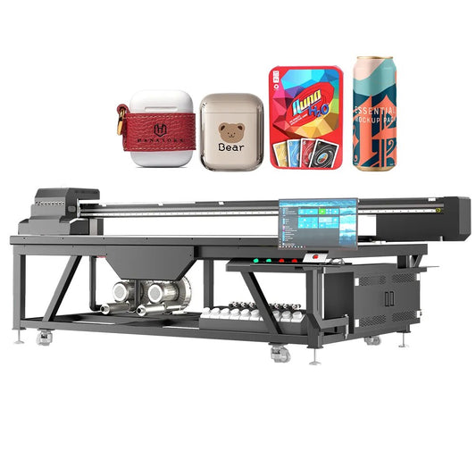 2513 UV Flatbed Printer Industrial uv printer with For Epson XP600 Printer head for glass acrylic large uv printing machine