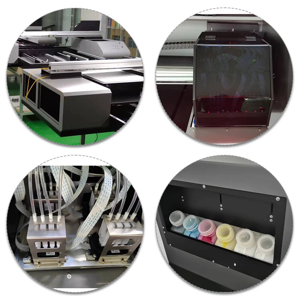 Colorsun A2 DTG Printer For Epson I3200 Digital Printing Machine Duplex DTG Printer Flatbed Printer For T-shirt Hoodies Bags